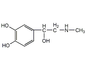 L-肾上腺素结构式