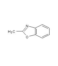 2-甲基苯并噁唑结构式